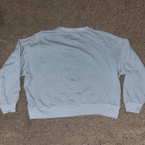 Grace Cropped Vintage Oversized Crewneck Sweatshirt size L - Picture 5 of 5